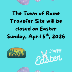 Transfer Site - Closed on Easter